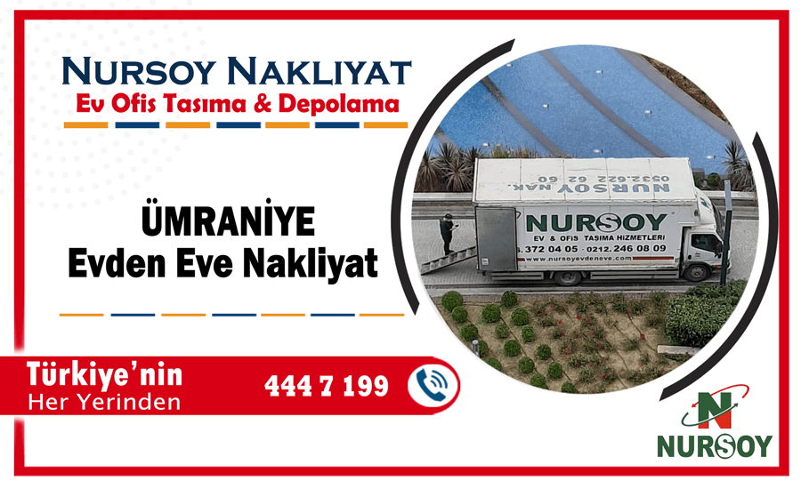 Ümraniye evden eve nakliyat İstanbul ümraniye nakliyat firması