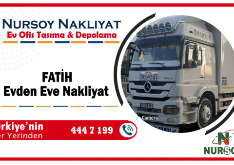 Fatih evden eve nakliyat İstnabul fatih nakliyat şirketi nakliye kamyonu